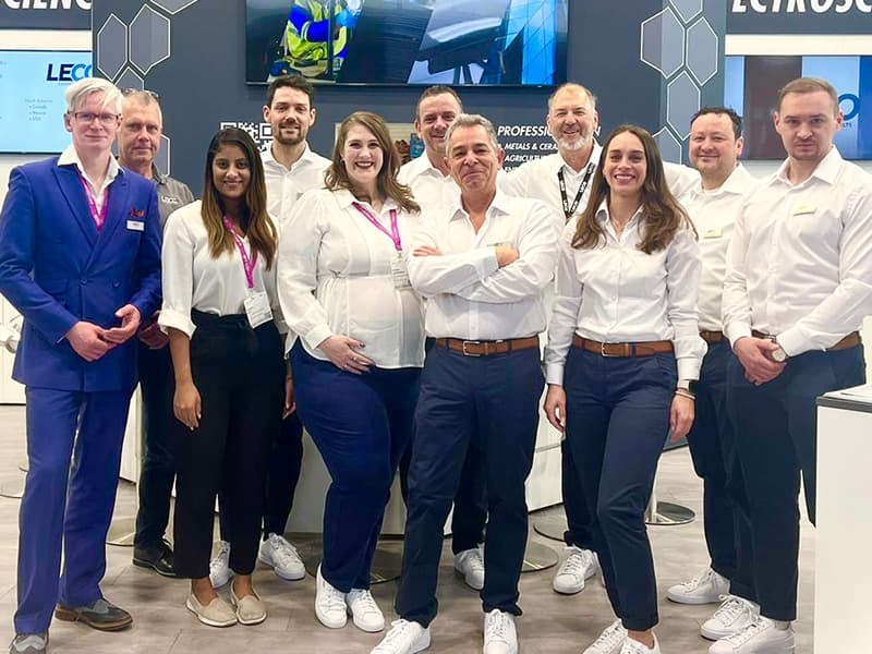 El equipo de LECO Alemania en Analytica