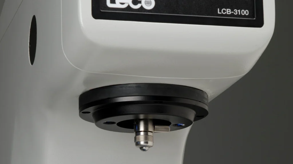 LECO LCB3100 hardness testing brinell indenter