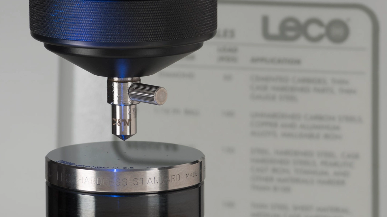 LECO LR310 rockwell hardness testing indenter