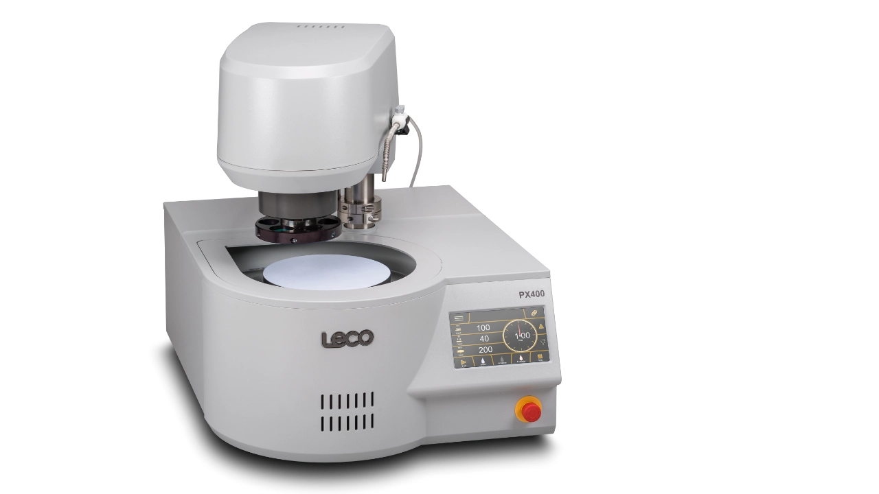 LECO PX400 金属組織学的研磨および研磨仕上げ