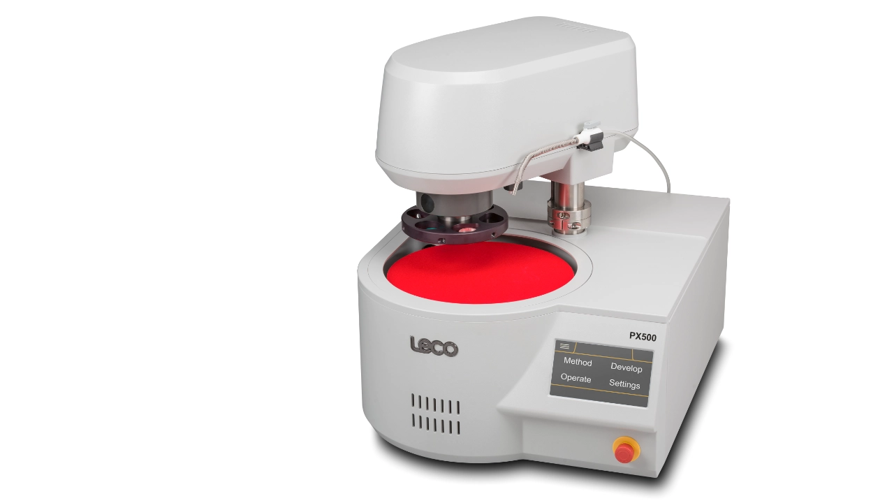 LECO PX500 – Schleifen und Polieren für die Metallographie