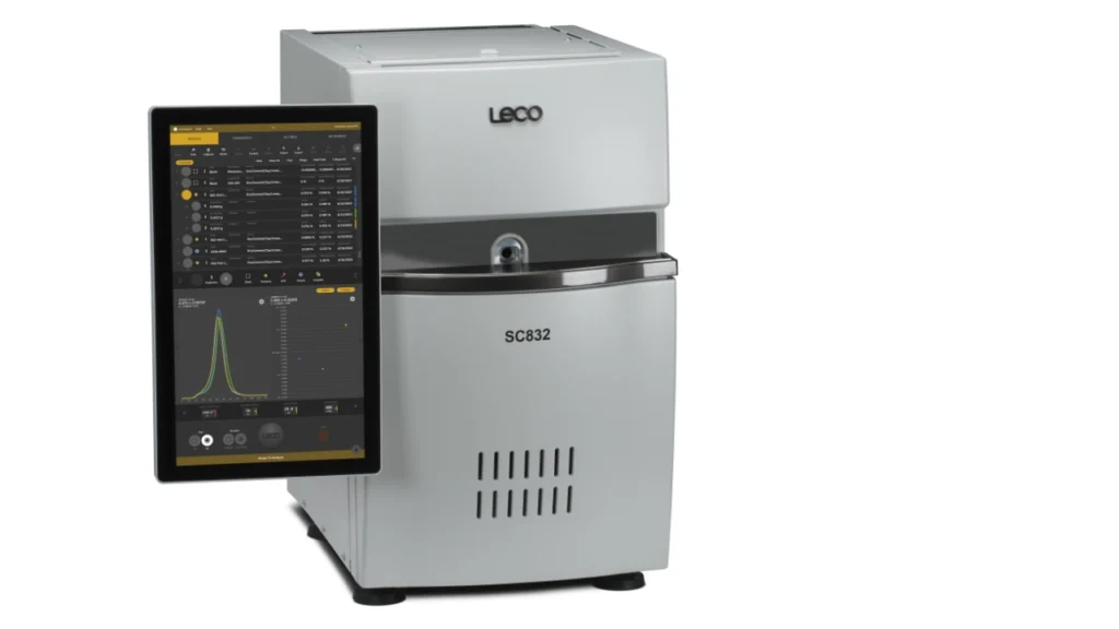 LECO SC832: Determinación de azufre y carbono