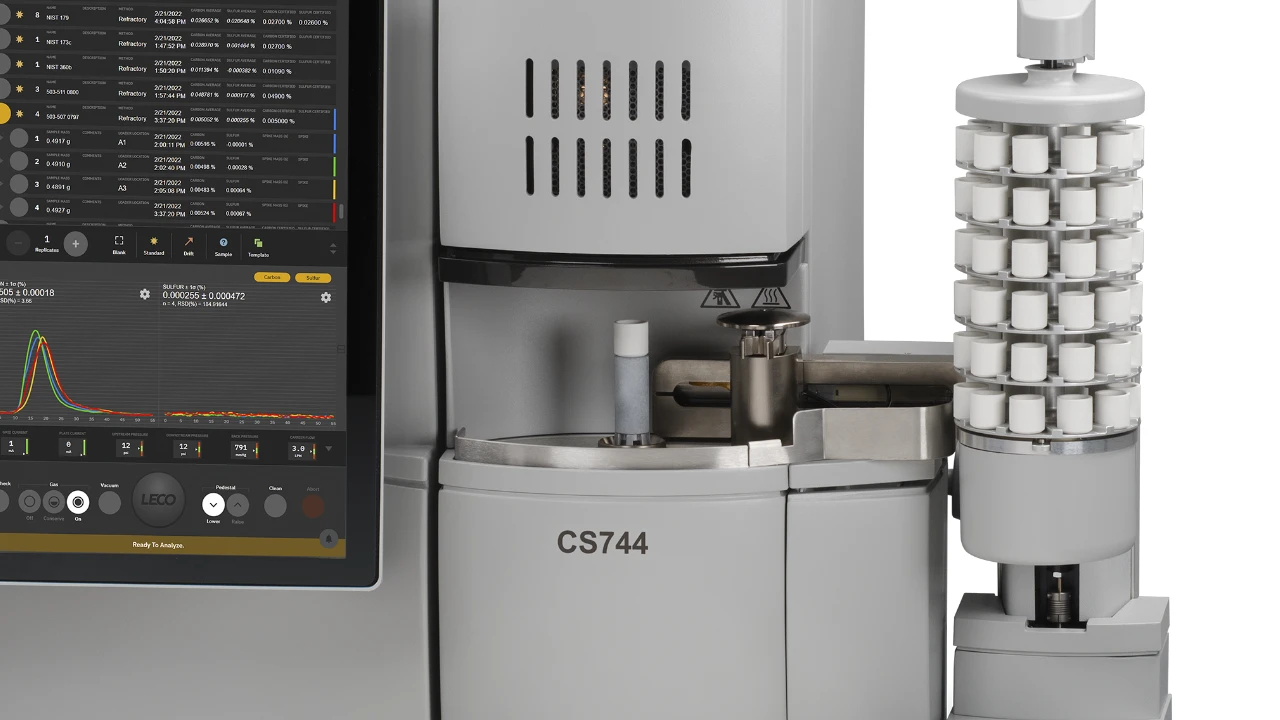 LECO CS744 Sample Autoloader