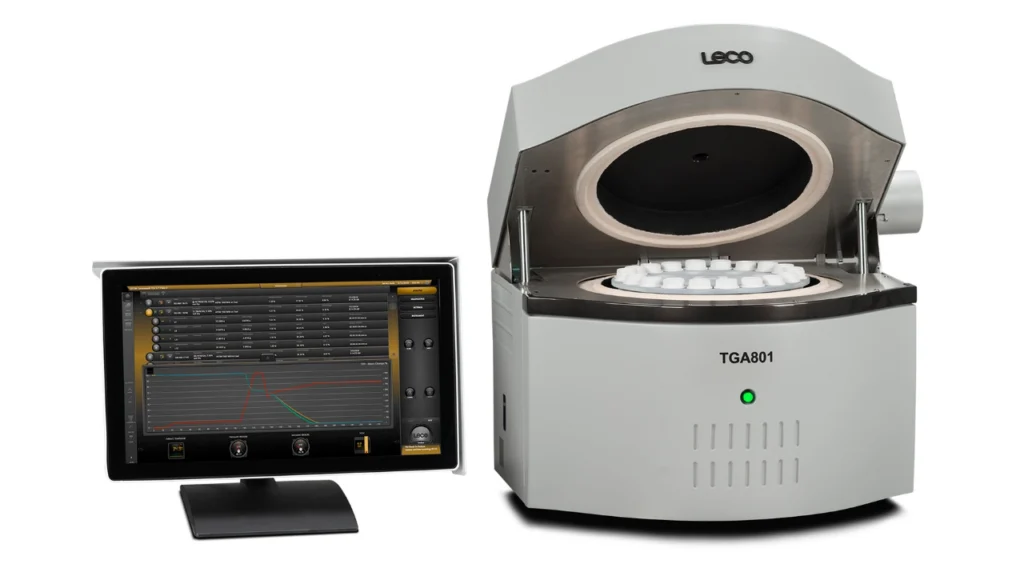 Analisador termogravimétrico LECO TGA801