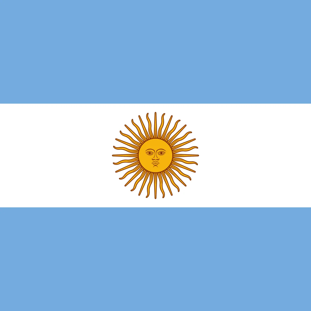 Flag of Argentina - Square