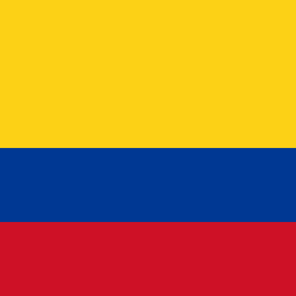 Flag of Colombia - Square