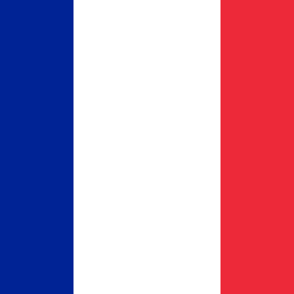 Flag of France - Square