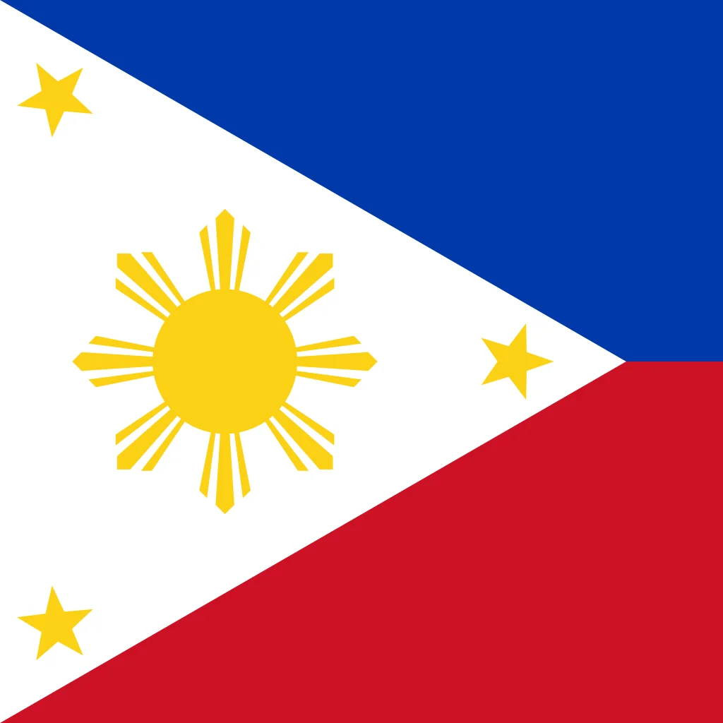 Flag of Philippines - Square