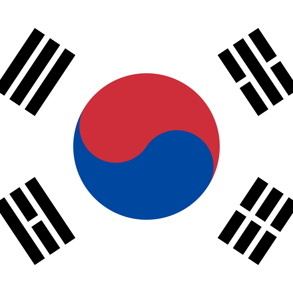 Flag of South Korea - Square