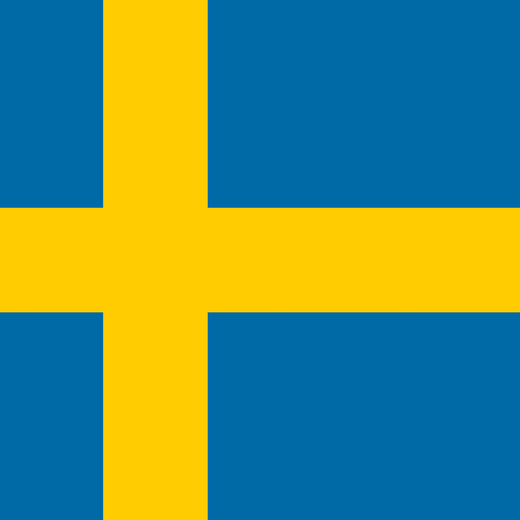 Flag of Sweden - Square