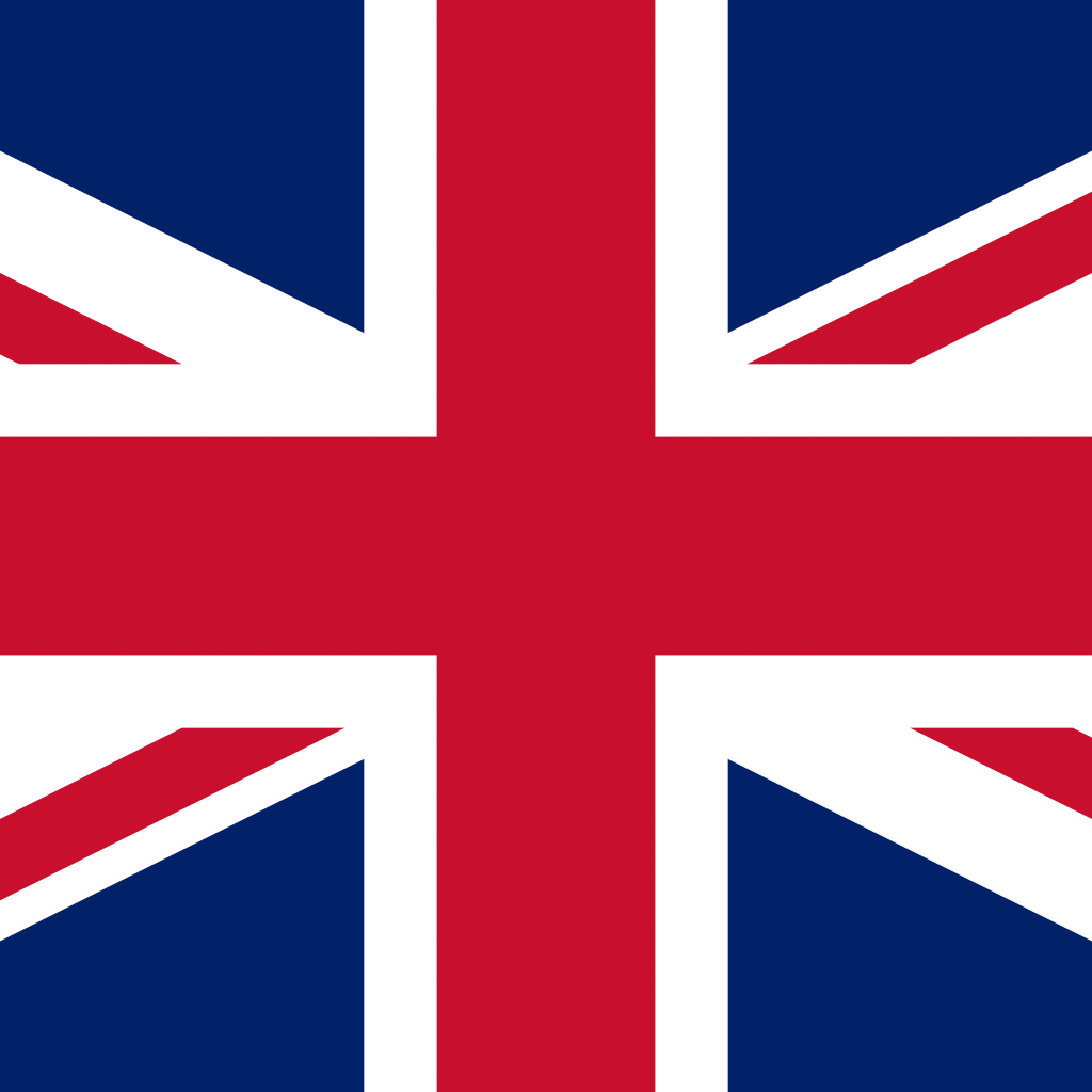 Bandera del Reino Unido - Cuadrada