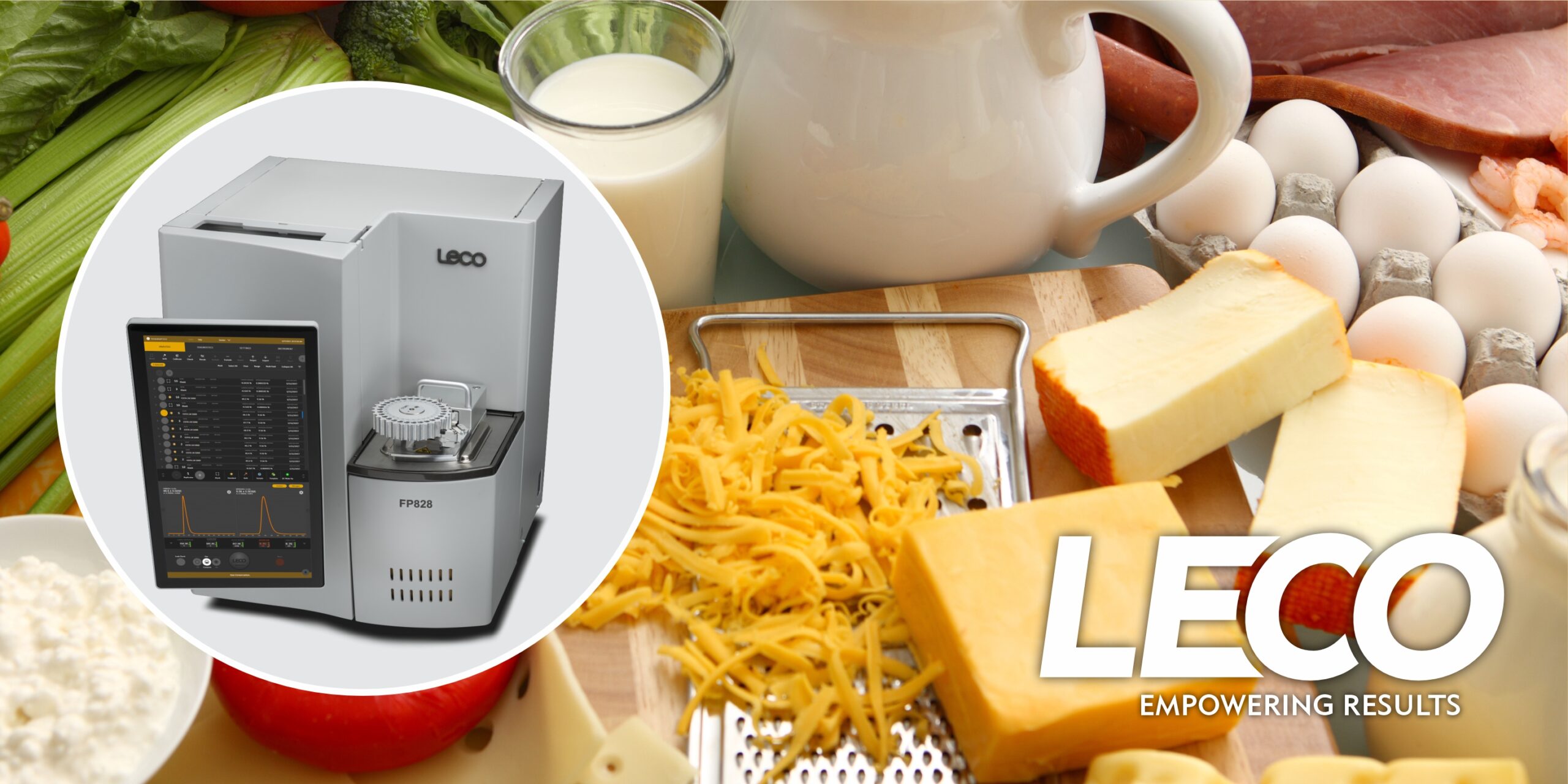 LECO - News - Protein analysis in milk FP828 - Hero