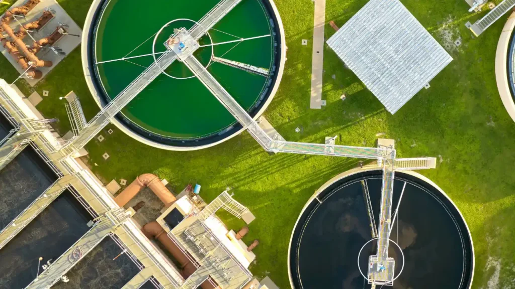 station de traitement des eaux environnementales