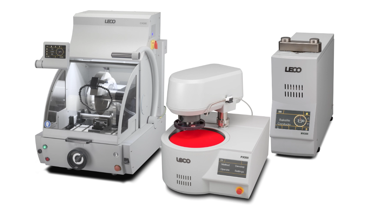 LECO-Metallographiegeräte