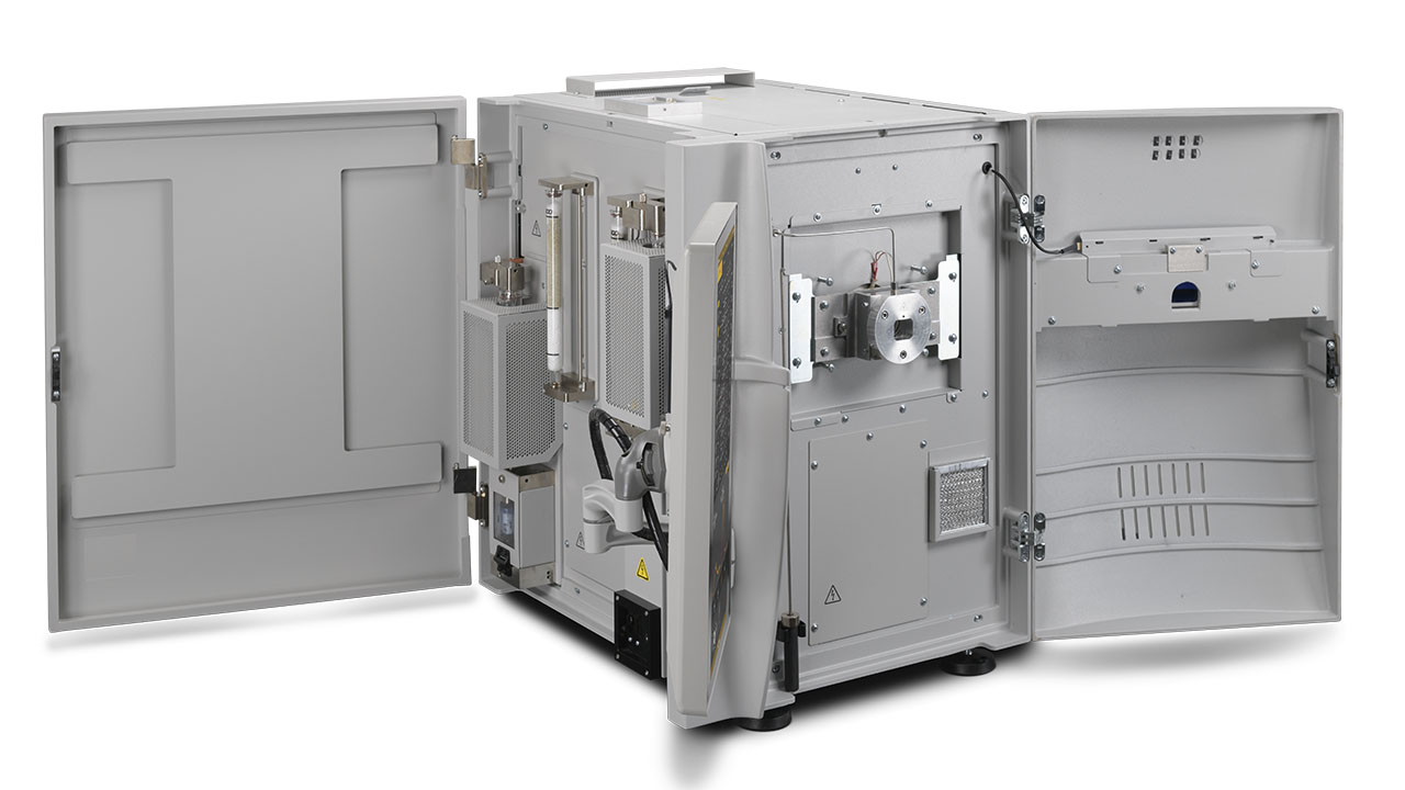 CM812 with front and side access doors open