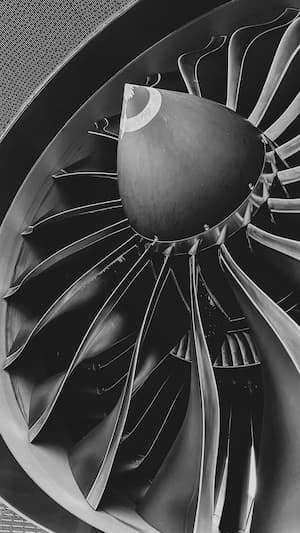 Airplane Engine Nose Cone